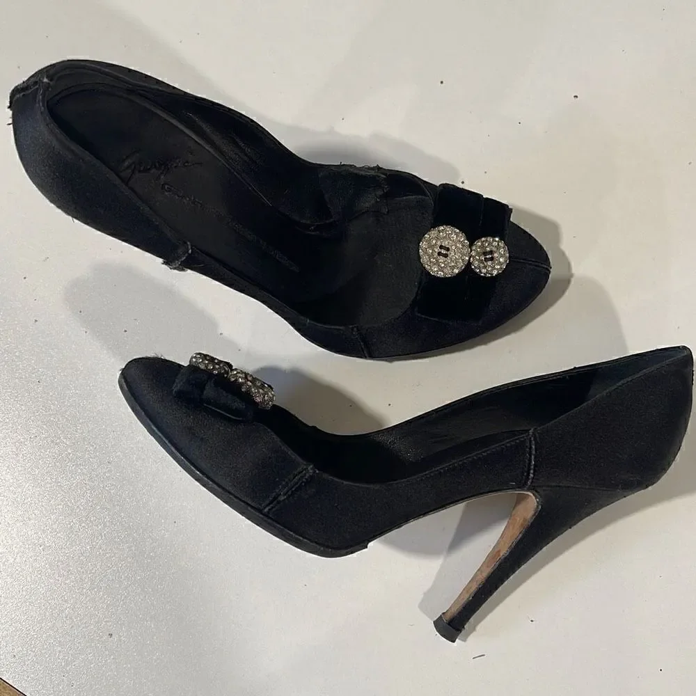 Giuseppe Zanotti Black Pumps Size 38